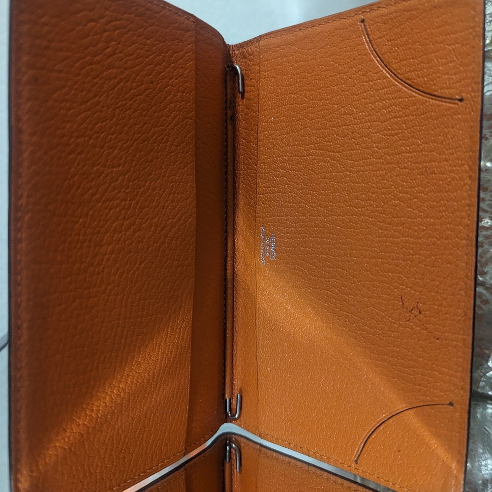 Authentic Hermes Checkbook Case - image 2